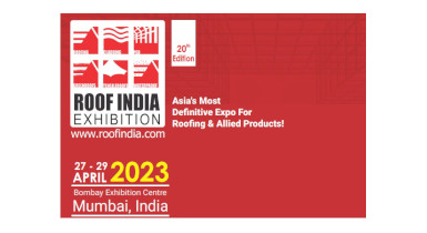 20th Edition of Roof India Exhibition 2023 to Showcase Trend-setting Roofing Materials and Technology From 27 to 29 April 2023 at Bombay Exhibition Centre, Mumbai